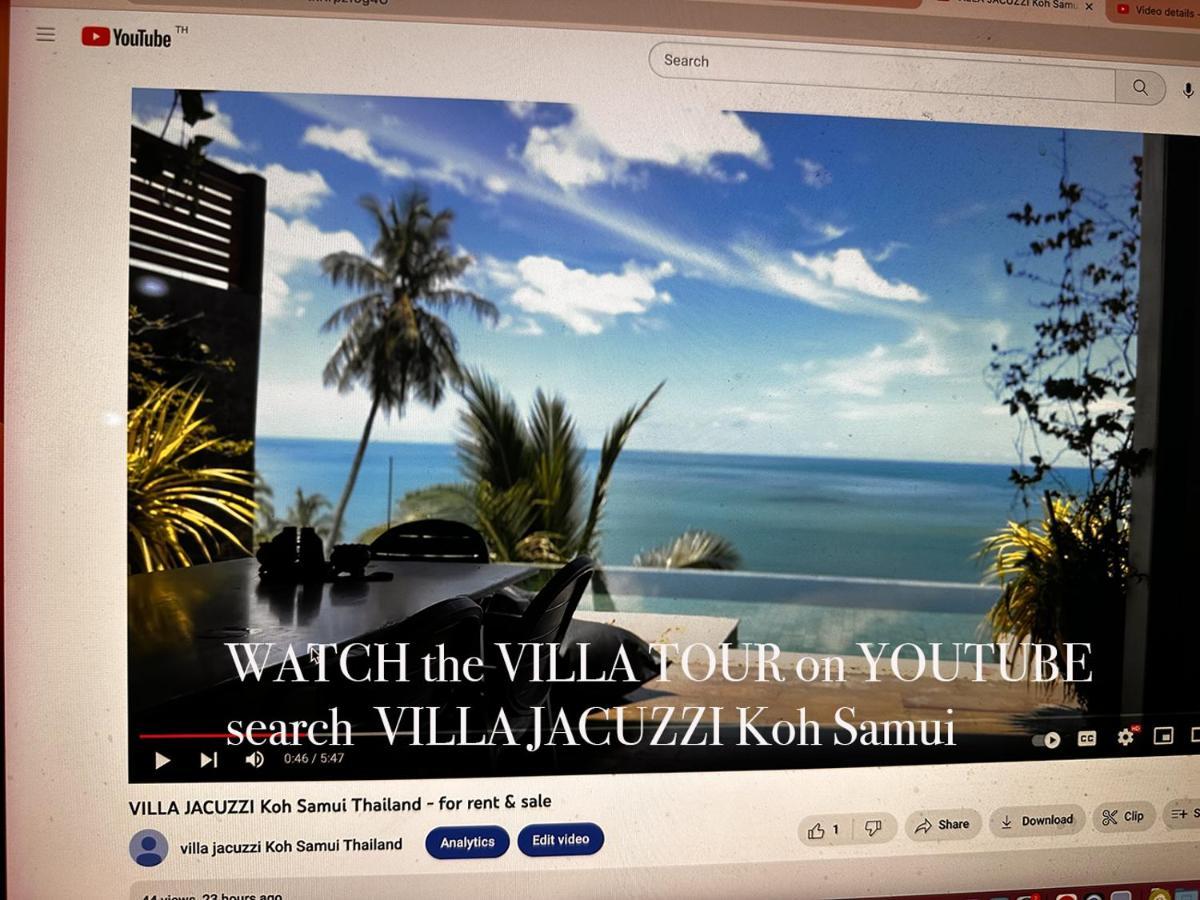 Villa Jacuzzi Seaview Villa Chaweng  Exterior foto
